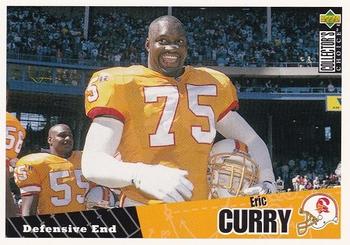 Eric Curry Tampa Bay Buccaneers 1996 Upper Deck Collector's Choice NFL #136